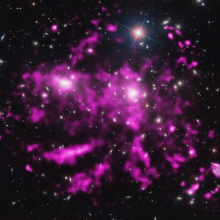 Coma cúmulo de galaxias en rayos x