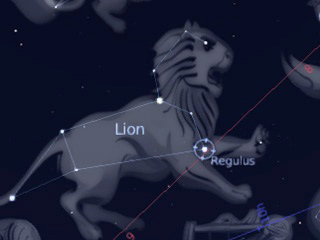 Constelação de Leão (Leo)