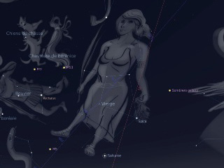 Constelação de Virgem (Virgo)