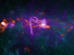 Trou noir Sagittarius A au centre de notre Galaxie