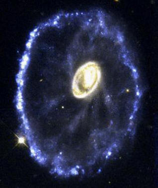 Galaxia de la rueda de la carreta