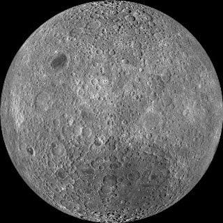 face cachée de la Lune par LRO