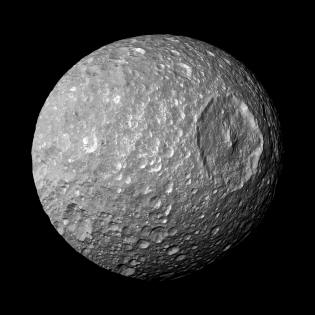 Mimas satellite de Saturne