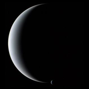 Triton la lune de Neptune