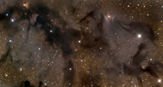 dusty molecular clouds