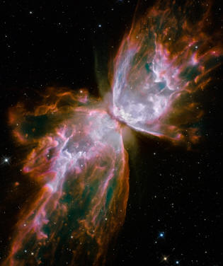 Nébuleuse NGC 6302 ou de l'insecte