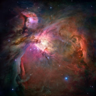 Nébuleuse d'Orion M42 et M43