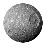 Mimas : diámetro ≈ 396 km