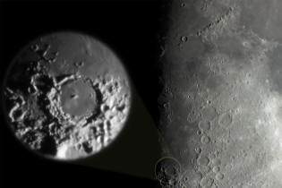 hesiodus cratère de la lune