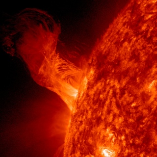 Solar flare of December 31, 2012