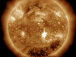 solar flare of February 15, 2011