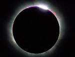 Contas de Baily, Eclipse solar