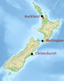 mont Rangitoto Nouvelle Zélande