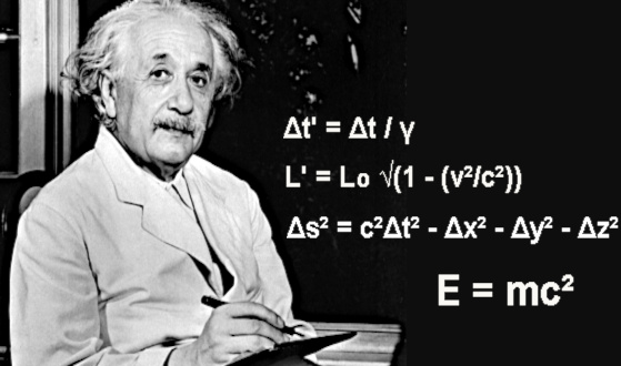 Las ecuaciones de la relatividad especial