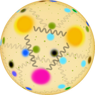 The quark confinement — Astronoo